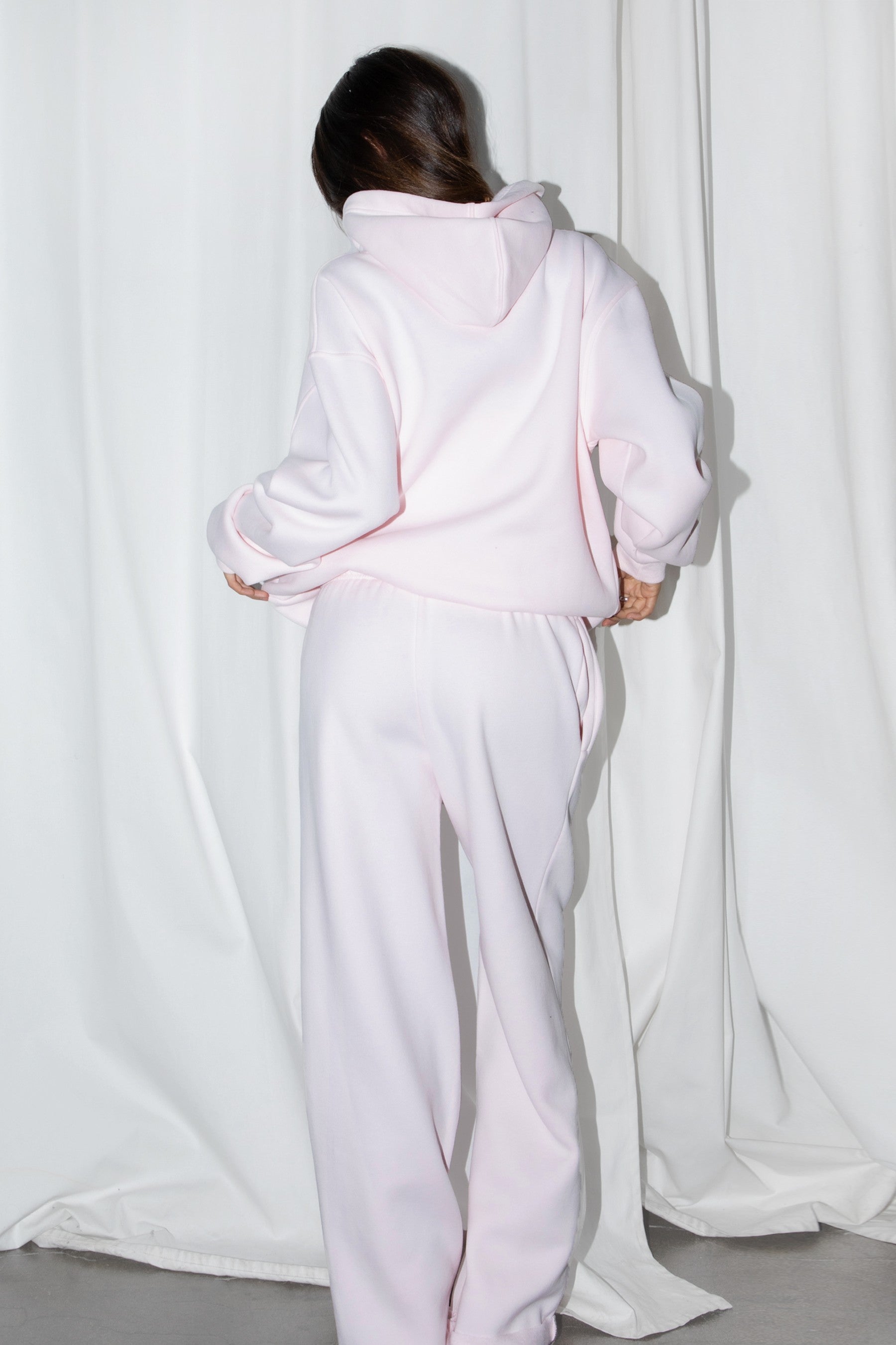 LANI Lightweight Fleece Wide Leg Sweatpants 