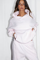 DAMI Cloud Fleece Classic Oversized Hoodie 
Extended Relaxed Fit 
Dropped Hem Shoulder
Kangaroo Pocket Design 
Thick Ribbed Cuffs and Bottom Hem 
Matching Shades to Cloud Fleece Collection

Cloud Fleece Key Features: 
Soft & Lightweight: Gentle on the skin with a breezy feel.
Midweight Warmth: Keeps you comfortable without overheating.
Drapey Design: Flows effortlessly for a flattering, laid-back look.