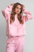 DAMI Cloud Fleece Classic Oversized Hoodie 
Extended Relaxed Fit 
Dropped Hem Shoulder
Kangaroo Pocket Design 
Thick Ribbed Cuffs and Bottom Hem 
Matching Shades to Cloud Fleece Collection

Cloud Fleece Key Features: 
Soft & Lightweight: Gentle on the skin with a breezy feel.
Midweight Warmth: Keeps you comfortable without overheating.
Drapey Design: Flows effortlessly for a flattering, laid-back look.