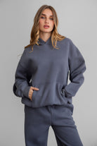 DAMI Cloud Fleece Classic Oversized Hoodie 
Extended Relaxed Fit 
Dropped Hem Shoulder
Kangaroo Pocket Design 
Thick Ribbed Cuffs and Bottom Hem 
Matching Shades to Cloud Fleece Collection

Cloud Fleece Key Features: 
Soft & Lightweight: Gentle on the skin with a breezy feel.
Midweight Warmth: Keeps you comfortable without overheating.
Drapey Design: Flows effortlessly for a flattering, laid-back look.