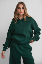 DAMI Cloud Fleece Classic Oversized Hoodie 
Extended Relaxed Fit 
Dropped Hem Shoulder
Kangaroo Pocket Design 
Thick Ribbed Cuffs and Bottom Hem 
Matching Shades to Cloud Fleece Collection

Cloud Fleece Key Features: 
Soft & Lightweight: Gentle on the skin with a breezy feel.
Midweight Warmth: Keeps you comfortable without overheating.
Drapey Design: Flows effortlessly for a flattering, laid-back look.