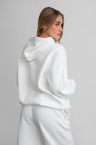 DAMI Cloud Fleece Classic Oversized Hoodie 
Extended Relaxed Fit 
Dropped Hem Shoulder
Kangaroo Pocket Design 
Thick Ribbed Cuffs and Bottom Hem 
Matching Shades to Cloud Fleece Collection

Cloud Fleece Key Features: 
Soft & Lightweight: Gentle on the skin with a breezy feel.
Midweight Warmth: Keeps you comfortable without overheating.
Drapey Design: Flows effortlessly for a flattering, laid-back look.