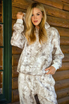 AVERY Light Woodland Camo  Fleece Classic Oversized Hoodie 
Extended Relaxed Fit 
Dropped Hem Shoulder
Kangaroo Pocket Design 
Thick Ribbed Cuffs and Bottom Hem 
Light Forest Woodland Camo  in Dusted Grey
Featured In Our New Cloud Fleece Fabric 
Back To School Western Rodeo Outfit Fashion Inspo

Cloud Fleece Key Features: 
Soft & Lightweight: Gentle on the skin with a breezy feel.
Midweight Warmth: Keeps you comfortable without overheating.
Drapey Design: Flows effortlessly for a flattering, laid-back look.