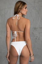 TIC TOC TSC30274 TALIA Crochet Lace Bikini Set with Matching Bolero and Skirt in White